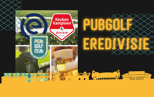 COMBINEER VOETBAL EN GEZELLIGHEID MET PUBGOLF + EREDIVISIE!