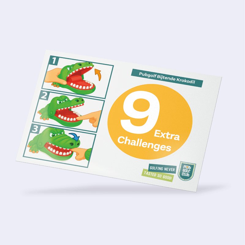 Pubgolf + Bijtende Krokodil editie